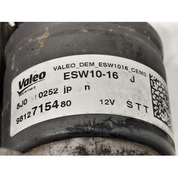 Recambio de motor arranque para citroën c4 grand picasso feel referencia OEM IAM 9812715480  