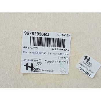 Recambio de techo interior para citroën c4 grand picasso feel referencia OEM IAM 96782056BJ  