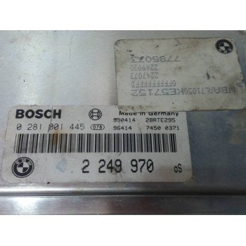 Recambio de centralita motor uce para bmw serie 3 berlina (e46) 320d referencia OEM IAM 2249970 0281001445 