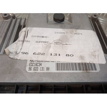 Recambio de centralita motor uce para citroën c4 berlina collection referencia OEM IAM 9662213180 EDC16C34 9644692380