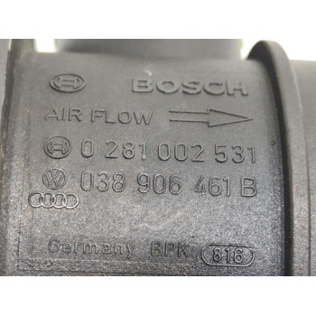 Recambio de caudalimetro para audi a3 sportback (8p) 1.9 tdi ambiente referencia OEM IAM 0281002531 038906461B  