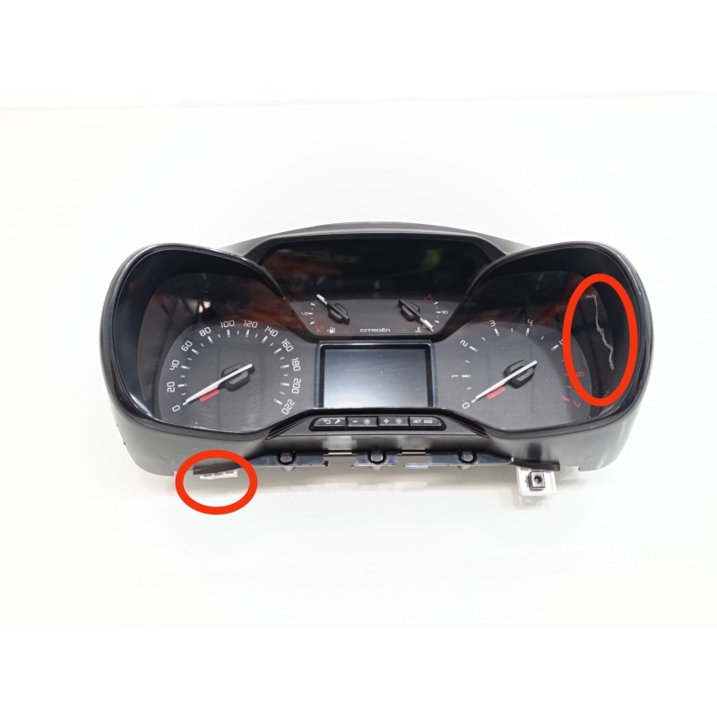 Recambio de cuadro instrumentos para citroën c3 shine referencia OEM IAM 9837553680  