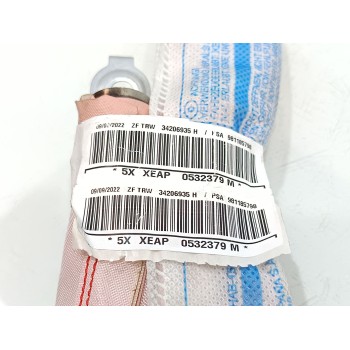 Recambio de airbag cortina delantero derecho para citroën c3 shine referencia OEM IAM 9811857980  