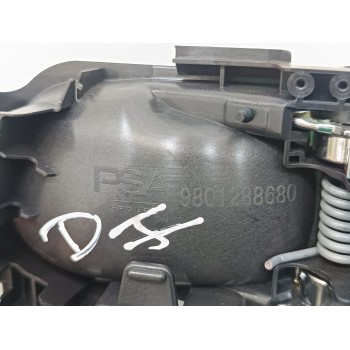 Recambio de maneta interior delantera izquierda para citroën c3 shine referencia OEM IAM 9801288680  