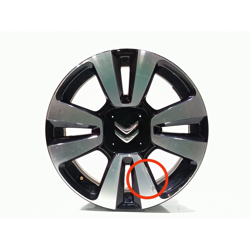 Recambio de llanta para citroën c3 shine referencia OEM IAM 9813075077  