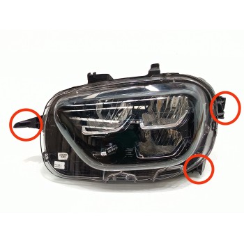 Recambio de faro izquierdo para citroën c3 shine referencia OEM IAM 9836267180  