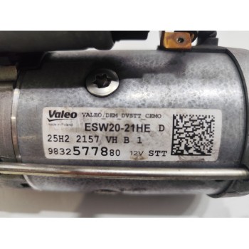 Recambio de motor arranque para citroën c3 shine referencia OEM IAM 9832577880  