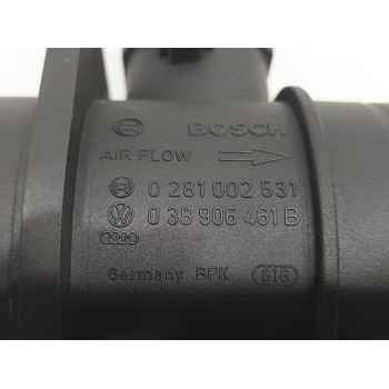 Recambio de caudalimetro para seat leon (1p1) reference referencia OEM IAM 038906461B 0281002531  