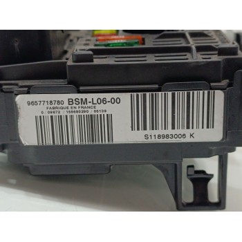 Recambio de caja reles / fusibles para citroën c5 berlina lx (e) referencia OEM IAM 9657718780 S118983006  