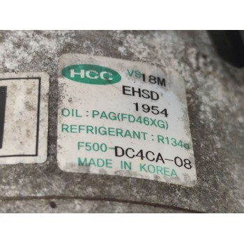 Recambio de compresor aire acondicionado para hyundai sonata (nf) 2.0 crdi comfort i referencia OEM IAM F500DC4CA  