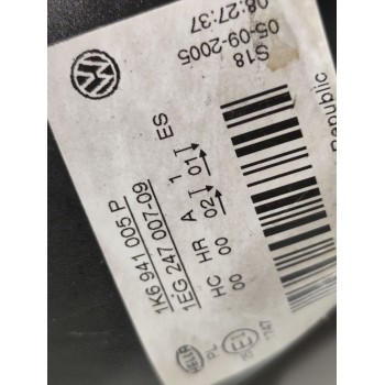 Recambio de faro izquierdo para volkswagen golf v berlina (1k1) conceptline (e) referencia OEM IAM 1K6941005P  