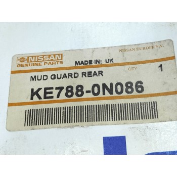 Recambio de guardabarros para nissan almera (n15) referencia OEM IAM KE7880N086  