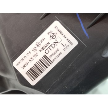 Recambio de faro izquierdo para nissan micra (k12e) acenta referencia OEM IAM 26060AX705 89008340  