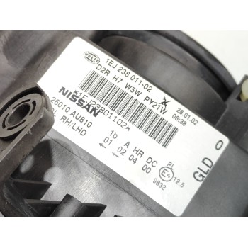 Recambio de faro derecho para nissan primera berlina (p12) referencia OEM IAM 26010AU810 1EJ23801102  