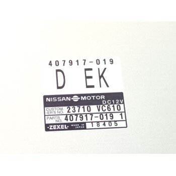 Recambio de modulo electronico para nissan patrol gr (y60) referencia OEM IAM 407917019 23710VC610 23710  