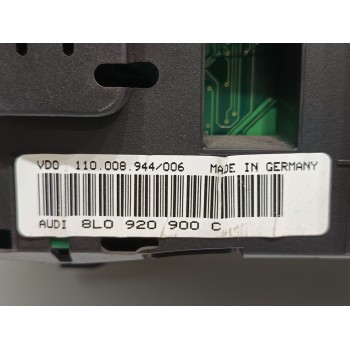 Recambio de cuadro instrumentos para audi a3 (8l) 1.8 ambiente referencia OEM IAM 8L0920900C 110008944  