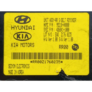 Recambio de modulo electronico para kia rio iv (yb, sc, fb) 1.4 crdi 90 referencia OEM IAM 95210H8000 / 4D68K11000  