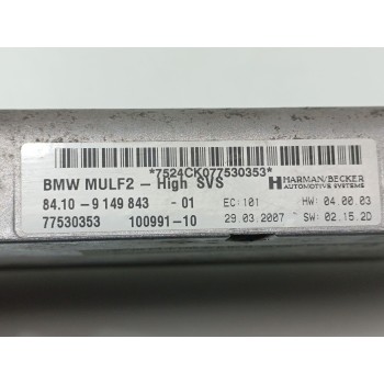 Recambio de modulo electronico para bmw 3 coupé (e92) 320 d referencia OEM IAM 84109149843 / 9149843 / 77530353  