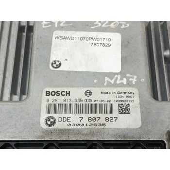 Recambio de centralita motor uce para bmw 3 coupé (e92) 320 d referencia OEM IAM 7807827 / 0281013536 / 1039S22721  