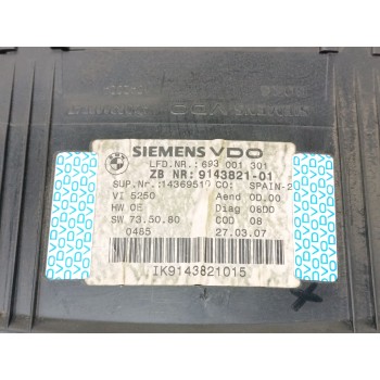 Recambio de cuadro instrumentos para bmw 3 coupé (e92) 320 d referencia OEM IAM 693001301 / 9143821 / 14369510 / A2C63242593 /  
