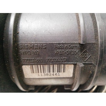 Recambio de caudalimetro para renault laguna ii (bg0) confort dynamique referencia OEM IAM 5WK9609 H7700314669, 7700314669 77003