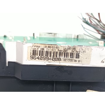 Recambio de cuadro instrumentos para citroën saxo 1.5 d furio referencia OEM IAM 9640994080  