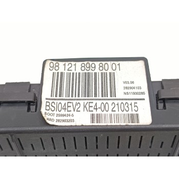 Recambio de centralita check control para peugeot 5008 access referencia OEM IAM 9812189980 NS11930285 
