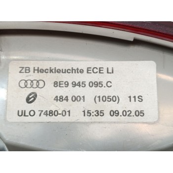Recambio de piloto trasero izquierdo para audi a4 avant (8e) 2.0 tdi referencia OEM IAM 8E9945095C  