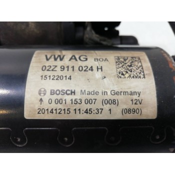 Recambio de motor arranque para volkswagen caddy ka/kb (2c) kasten referencia OEM IAM 02Z911024H  