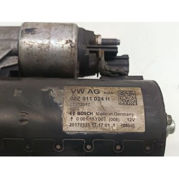Recambio de motor arranque para volkswagen caddy furgón/kombi maxi furgón bmt referencia OEM IAM 02Z911024H / 0001153007  