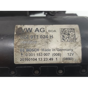 Recambio de motor arranque para skoda rapid ambition referencia OEM IAM 02Z911024H 0001153007  