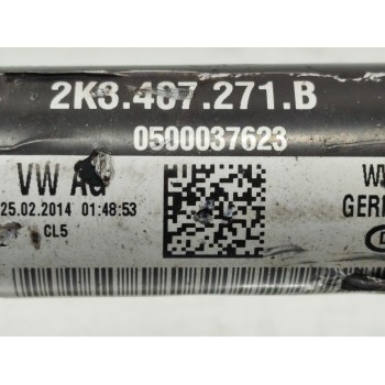 Recambio de transmision delantera izquierda para volkswagen caddy ka/kb (2c) comfortline edition referencia OEM IAM 2K3407271B  