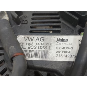 Recambio de alternador para skoda rapid ambition referencia OEM IAM 03L903023L 215142872  