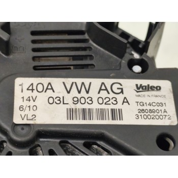 Recambio de alternador para audi a3 (8p) 1.6 tdi attraction referencia OEM IAM 03L903023A  