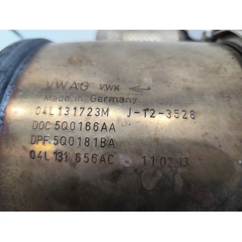 Recambio de filtro de particulas para audi a3 (8v) ambition referencia OEM IAM 5Q0166AA 5Q0181BA  