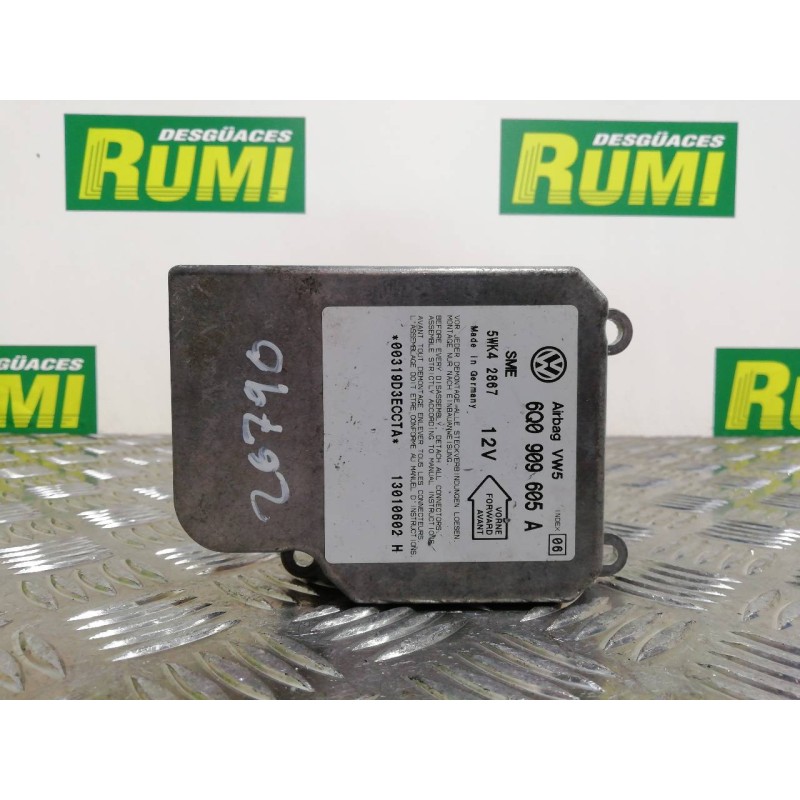 Recambio de centralita airbag para volkswagen golf iv berlina (1j1) básico referencia OEM IAM 6Q0909605A 5WK42867 