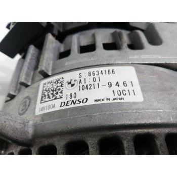 Recambio de alternador para bmw serie x3 (g01) xdrive20d xline referencia OEM IAM 8634166 1042119461 