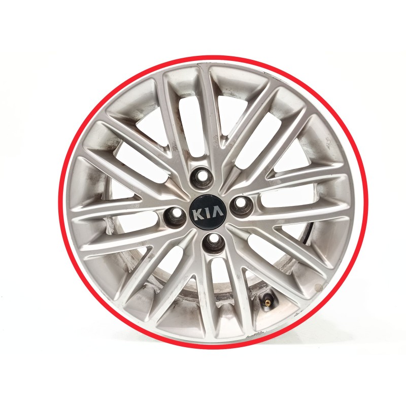 Recambio de llanta delantera izquierda para kia rio iv (yb, sc, fb) 1.4 crdi 90 referencia OEM IAM 52910H8150  