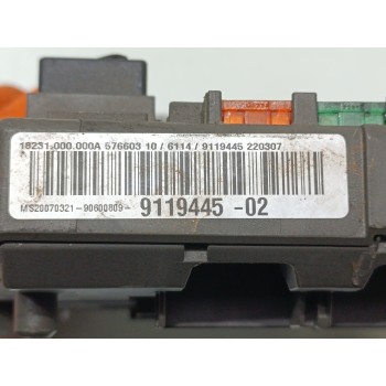 Recambio de caja fusibles delantera para bmw 3 coupé (e92) 320 d referencia OEM IAM 61146978270 / 9119445 / 57660310  