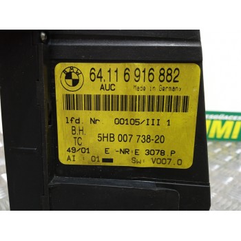 Recambio de mando climatizador para bmw serie 3 berlina (e46) 316i referencia OEM IAM 6916882 64116916882 5HB00773820