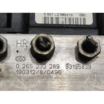 Recambio de abs para opel corsa d cosmo referencia OEM IAM 93195839 0265232289  