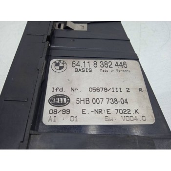 Recambio de mando climatizador para bmw serie 3 berlina (e46) 320d referencia OEM IAM 8382446  
