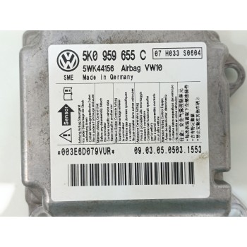 Recambio de centralita airbag para volkswagen golf plus (5m1) crossgolf referencia OEM IAM 5K0959655C  