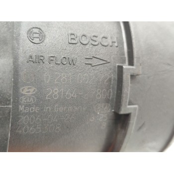 Recambio de caudalimetro para kia sorento 2.5 crdi active referencia OEM IAM 0281002721 / 2816427800  