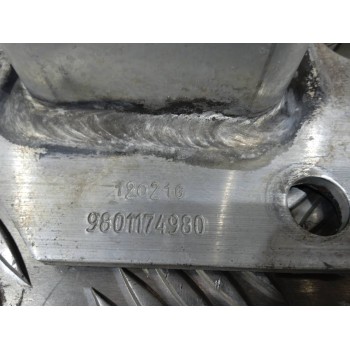 Recambio de refuerzo paragolpes trasero para citroën c3 aircross referencia OEM IAM 9801174980  