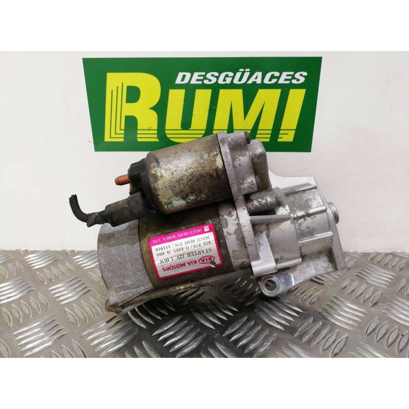 Recambio de motor arranque para kia carnival ii 2.5 v6 ex referencia OEM IAM OK9BV18400B  