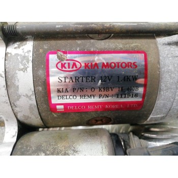 Recambio de motor arranque para kia carnival ii 2.5 v6 ex referencia OEM IAM OK9BV18400B  