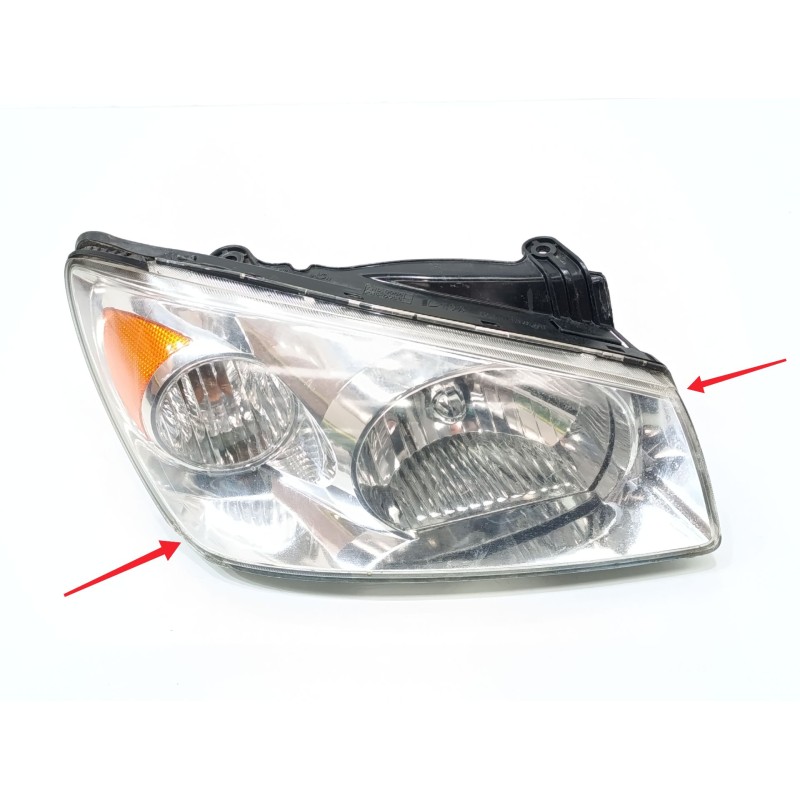 Recambio de faro derecho para kia cerato i sedán (ld) 2.0 referencia OEM IAM 921012F0R  