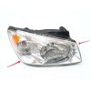 Recambio de faro derecho para kia cerato i sedán (ld) 2.0 referencia OEM IAM 921012F0R  