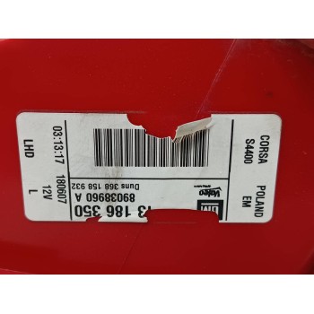 Recambio de piloto trasero izquierdo para opel corsa d catch me now referencia OEM IAM 89037367  